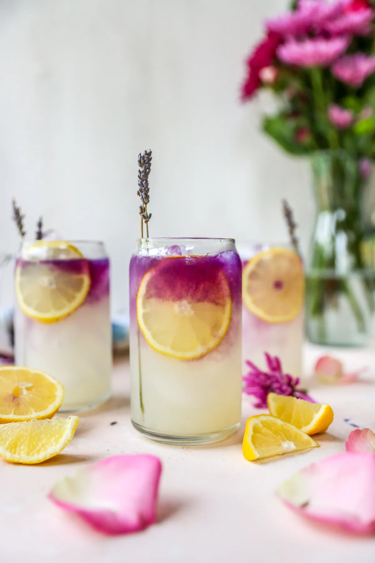 Violet Lemon Spritz